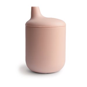 Mushie Silicone Sippy Cup - Blush